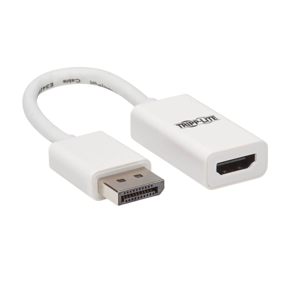 Amazon.com: DisplayPort to HDMI Active Adapter 4K M/F White DP to